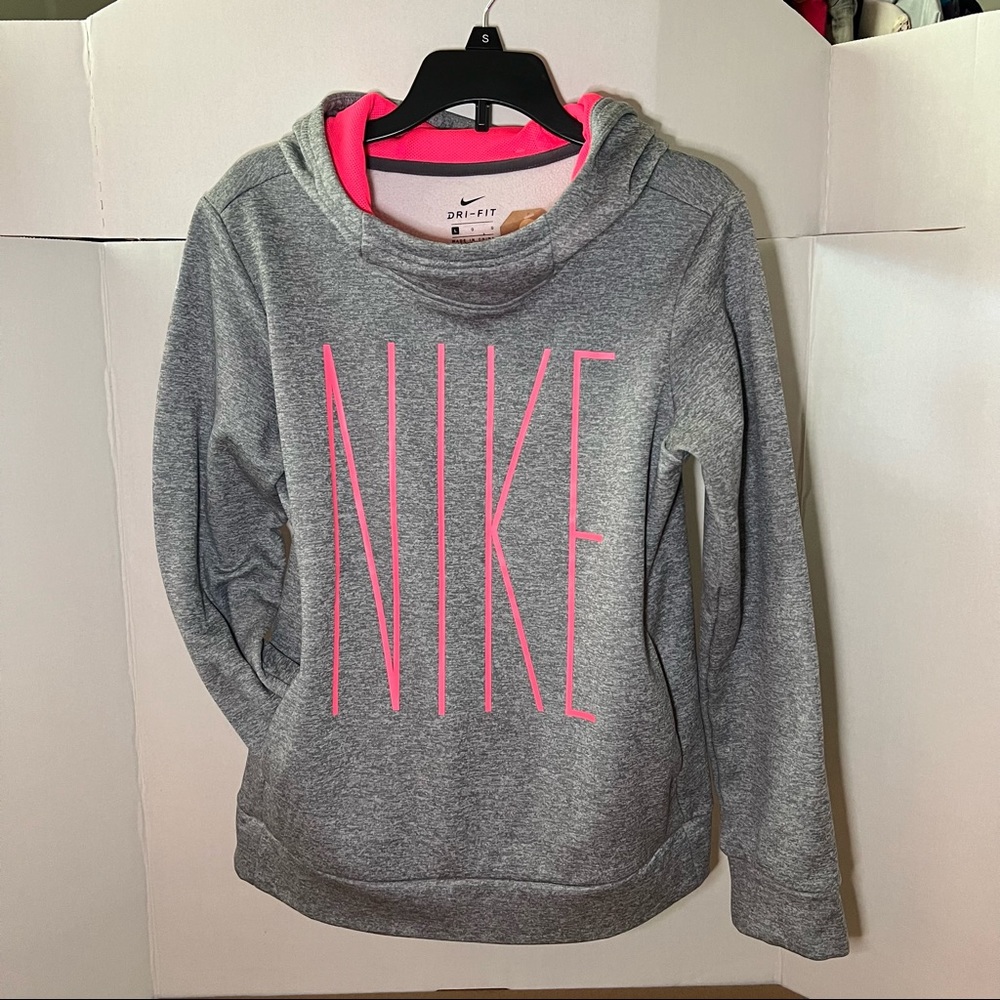 Grey Nike Fleece Pullover